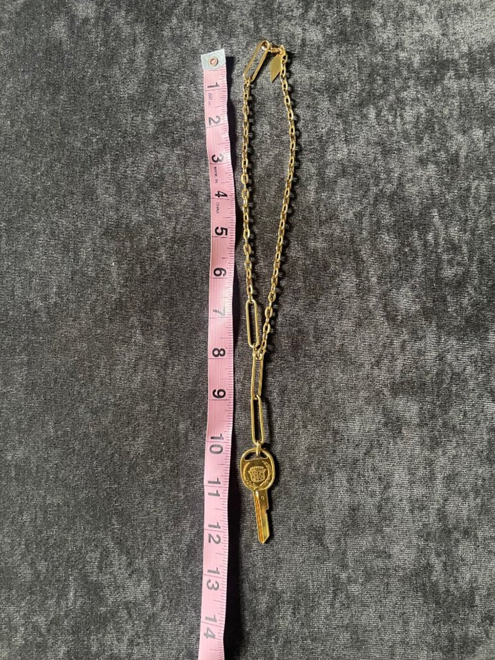 Nicole Romano Eldorado Key Charm Necklace - Picture 3 of 3